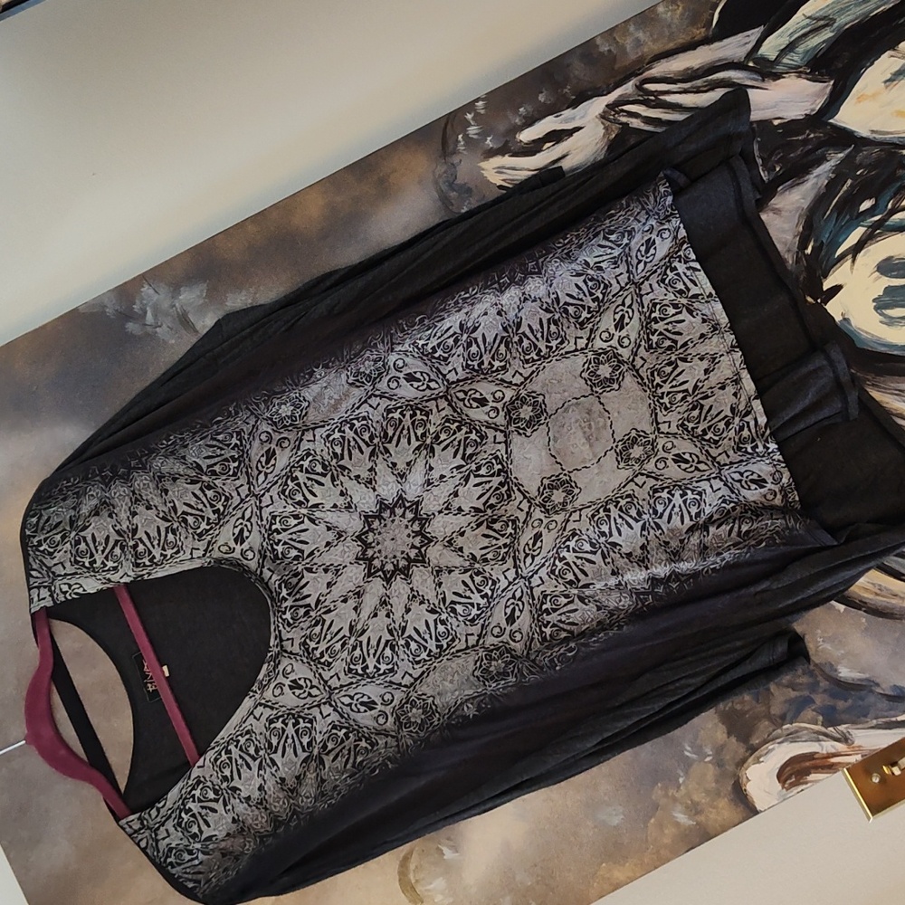 Johnny Was Biya silk and modal knit tunic
